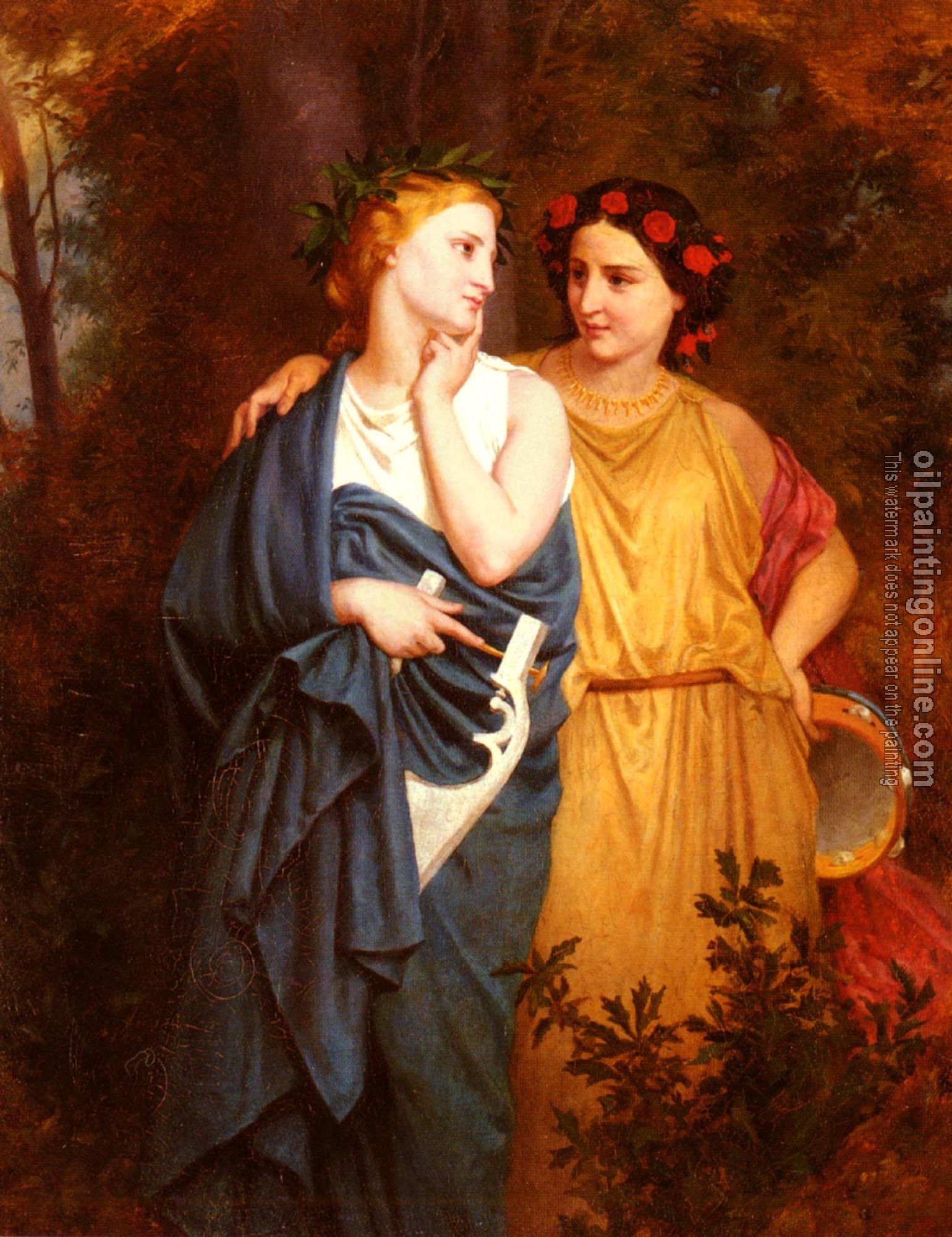 Bouguereau, Elizabeth Gardner - Philomena And Procne